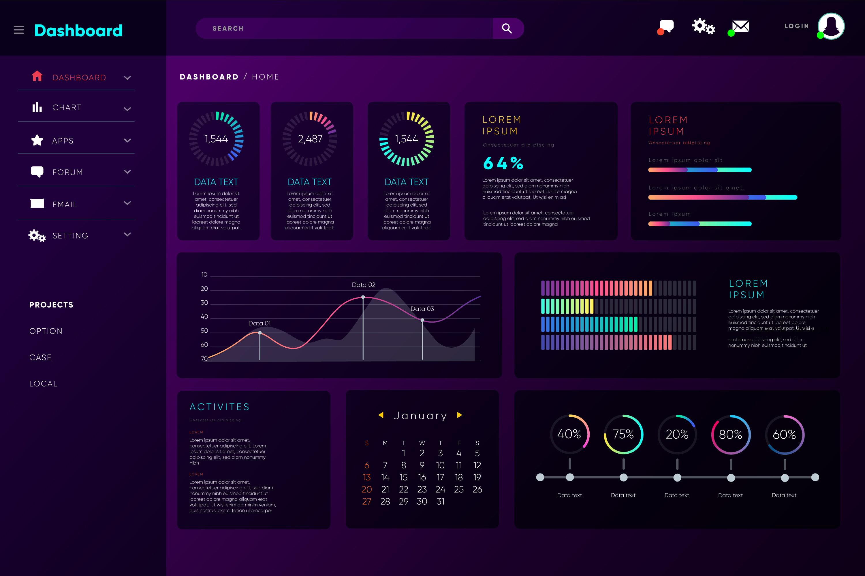 CRM Dashboard